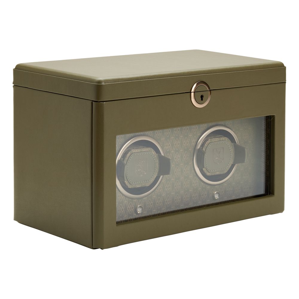 Wolf Earth Double Olive Watch Winder 190441