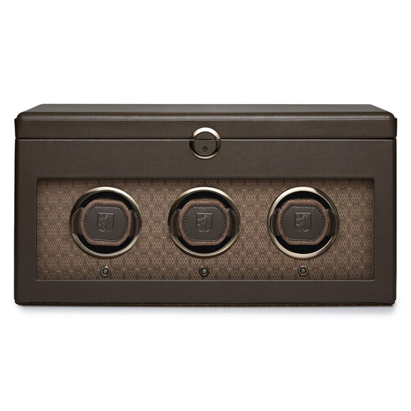 Wolf Earth Triple Watch Winder 190506