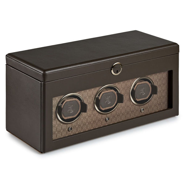 Wolf Earth Triple Watch Winder 190506