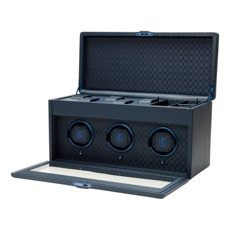 Wolf Earth Triple Watch Winder Blue 190517