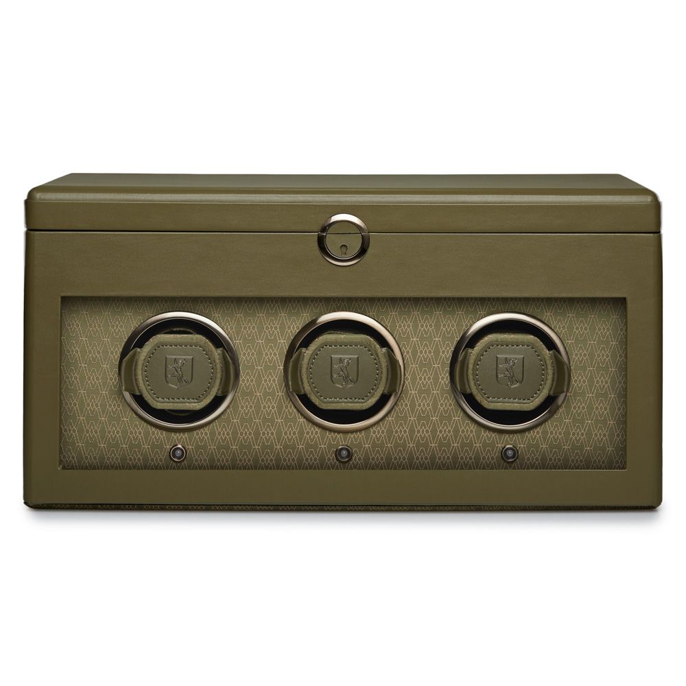 Wolf Earth Triple Watch Winder 190506