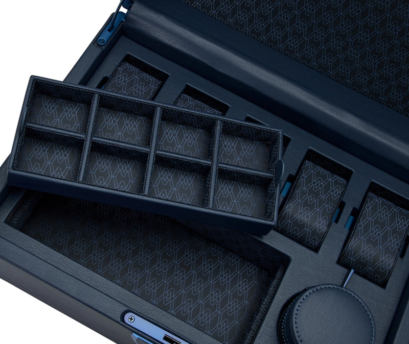 Wolf Earth 5 Piece Watch Box with Storage