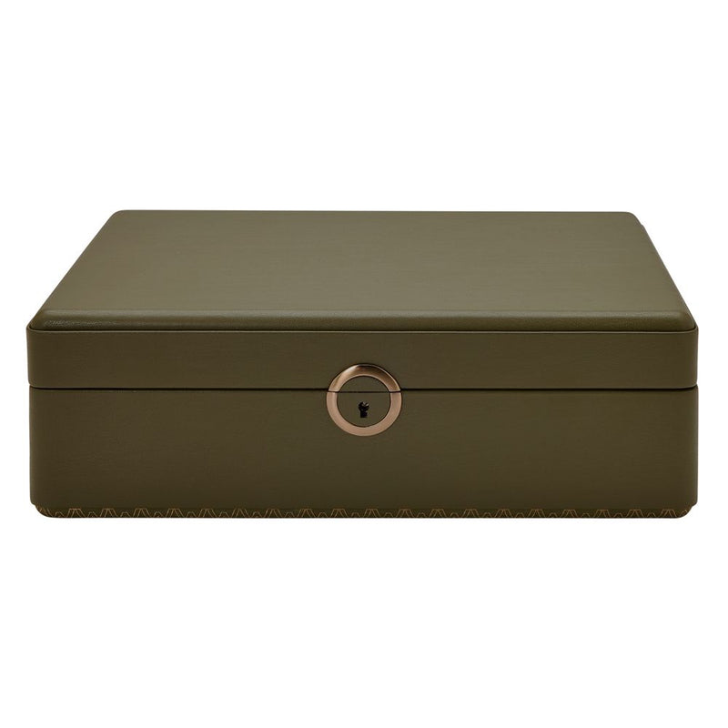 Wolf Earth 5 Piece Watch Box with Storage