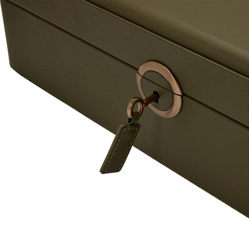 Wolf Earth 5 Piece Watch Box with Storage