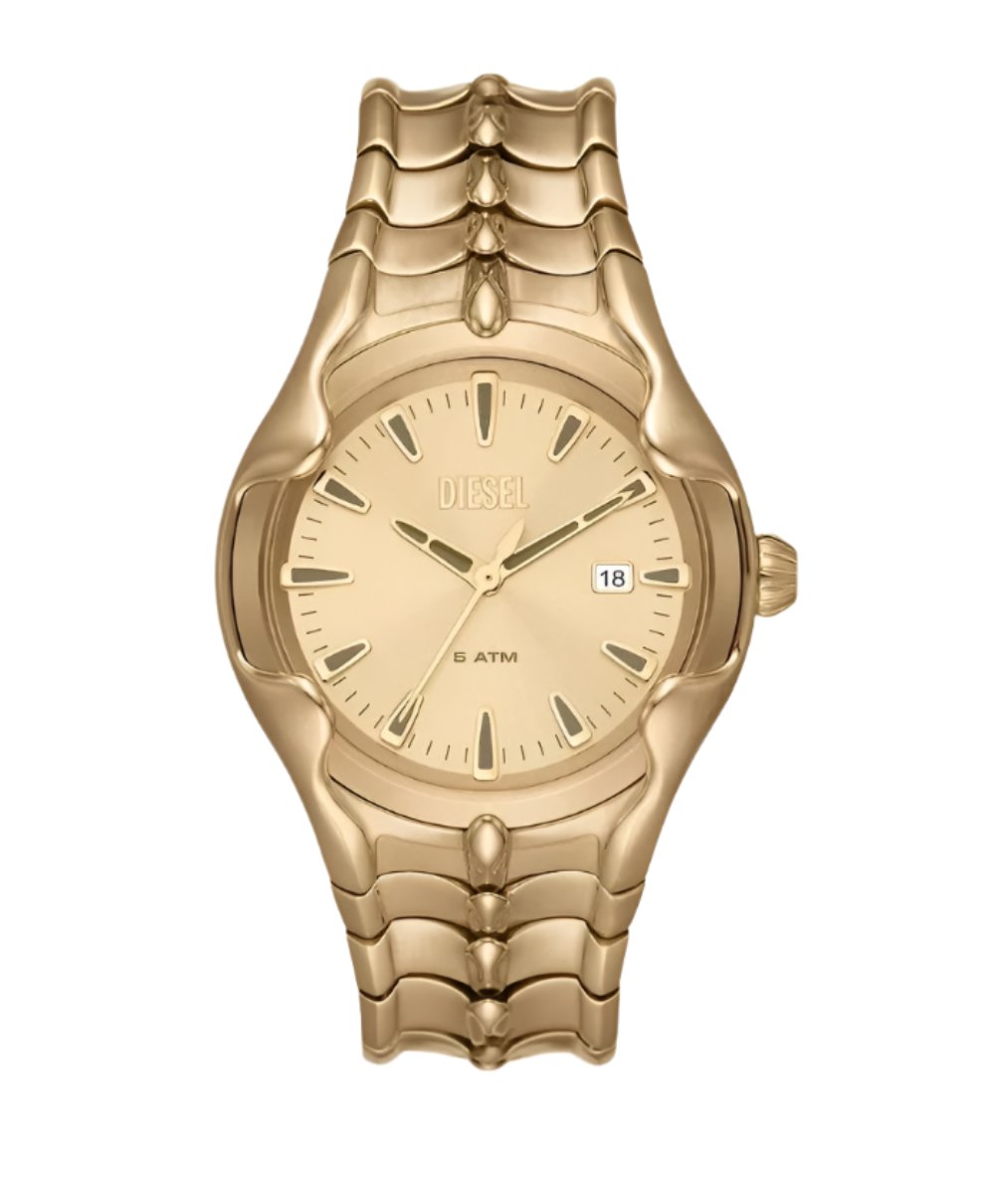Diesel Vert Gold Stainless Steel Gold Dial Watch DZ2186