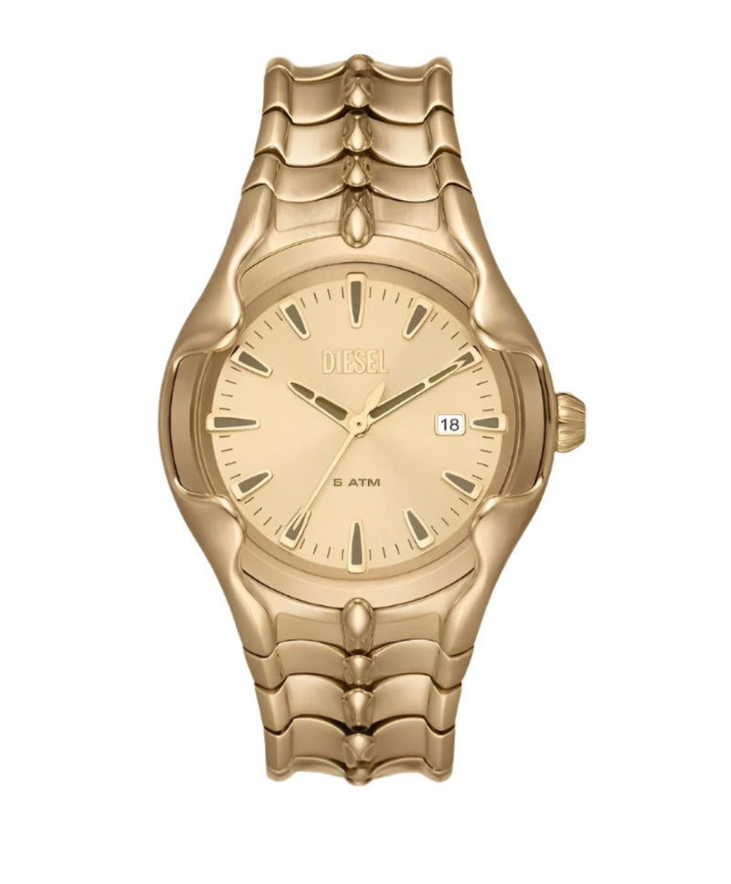 Diesel Vert Gold Stainless Steel Gold Dial Watch DZ2186