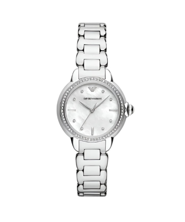 Armani Stainless Steel Silver Dial Watch AR11596