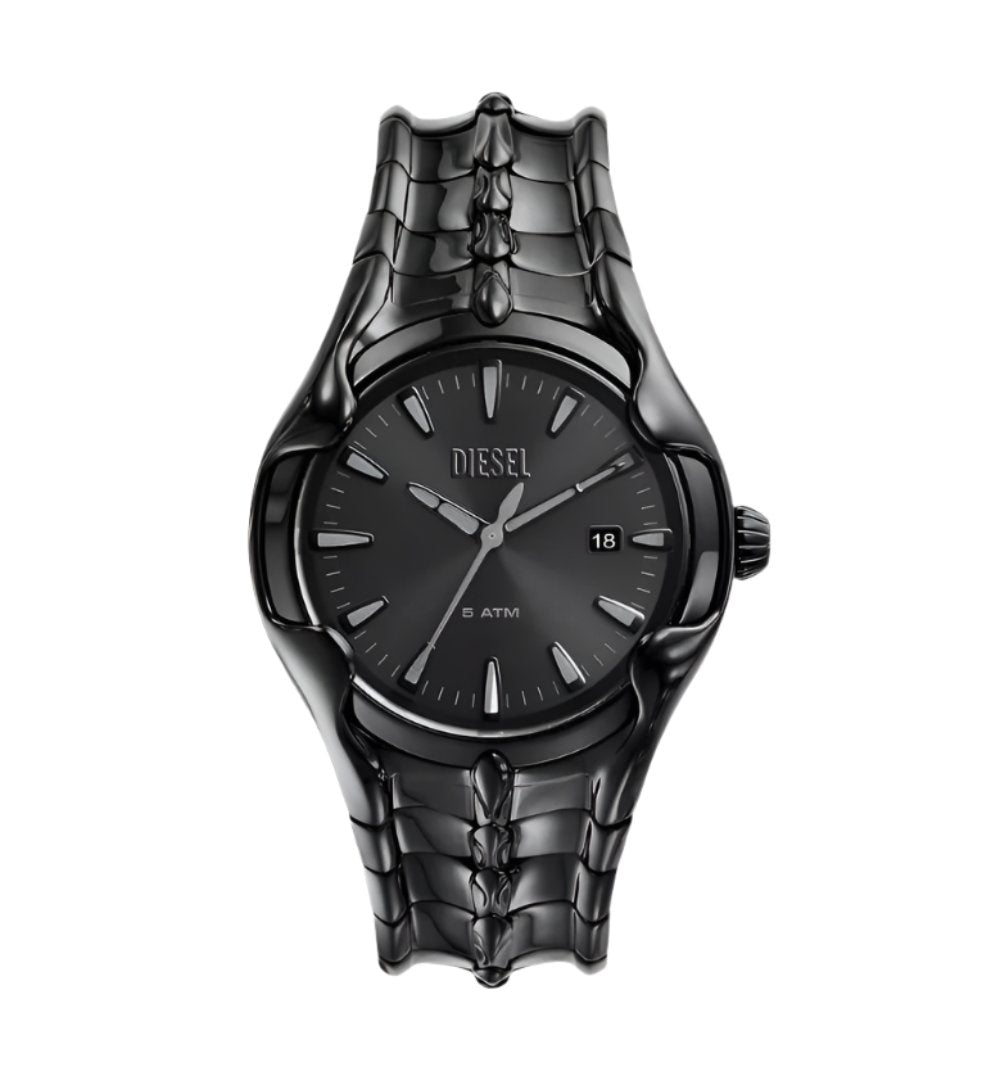 Diesel Vert Black Stainless Steel Black Dial Watch DZ2187