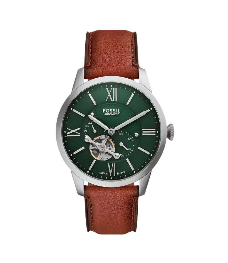 Fossil Townsman Multifunction Brown Leather Watch ME3265