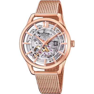 Festina Silver Dial Stainless Steel Strap Women's Watch F20628/2