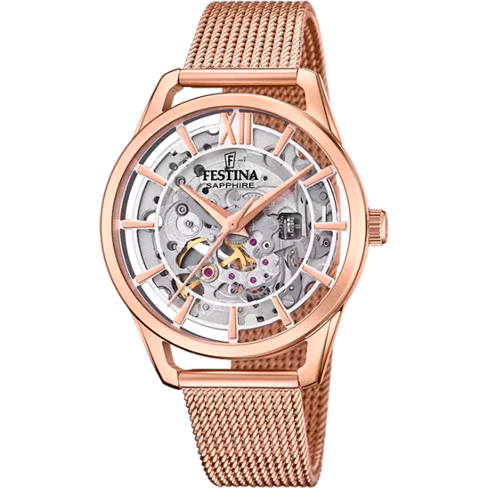 Festina Silver Dial Stainless Steel Strap Women's Watch F20628/2