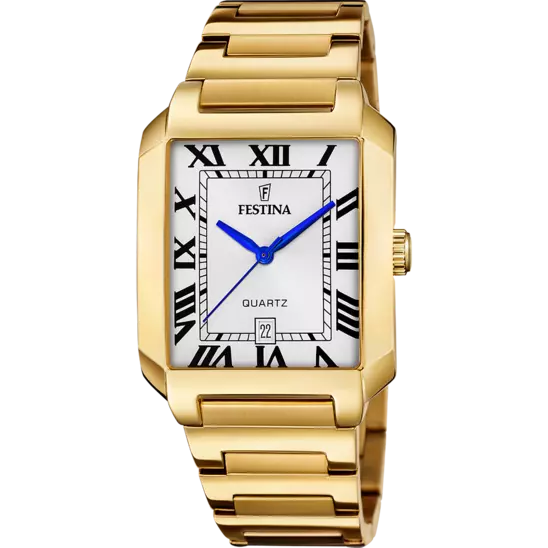 Elegant Festina Men's Watch with White Dial and Durable Stainless Steel Bracelet - F20678/1