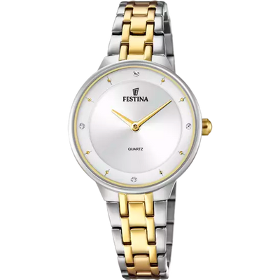 Festina F20625/1 Women's Stainless Steel Watch with Silver Dial: A Blend of Elegance and Functionality