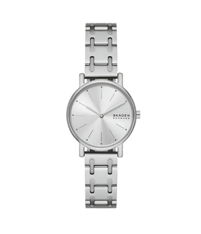 Skagen Signatur Lille Silver Stainless Steel Bracelet Silver Dial Watch SKW3123