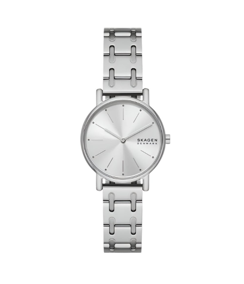 Skagen Signatur Lille Silver Stainless Steel Bracelet Silver Dial Watch SKW3123