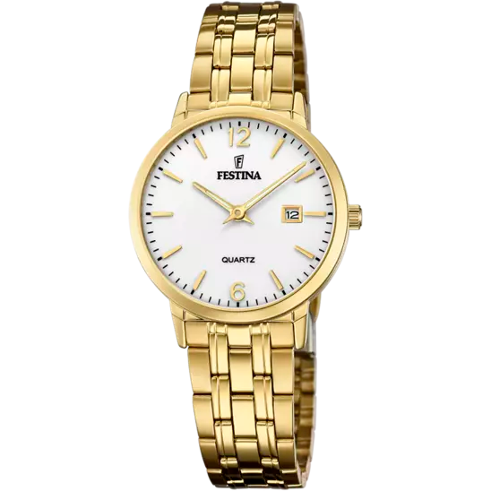 Festina Elegance Stainless Steel Women's Watch with White Dial F20514/2