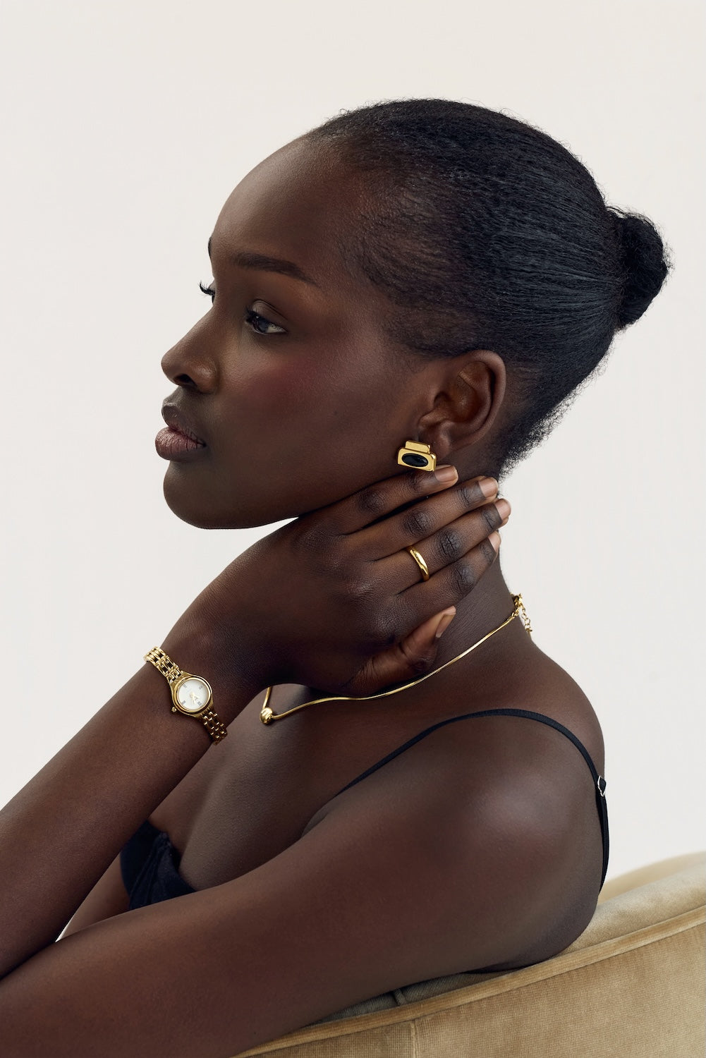 Cendré Freja Round 18K Gold CEN646 - view 9