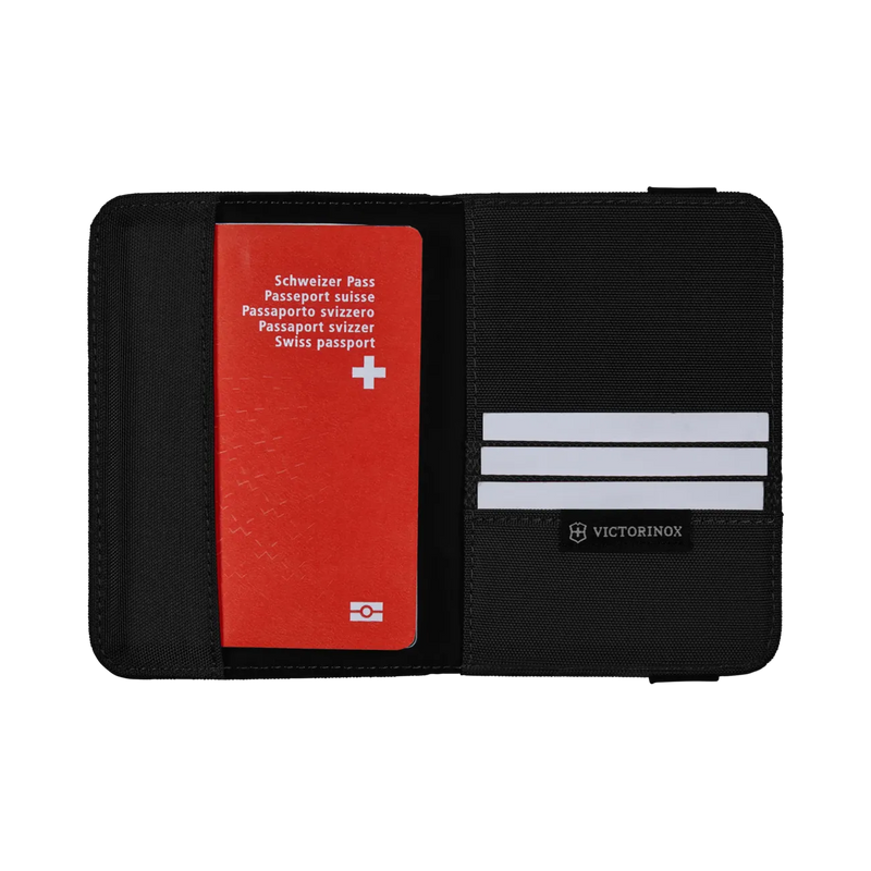 Victorinox Passport Holder with RFID Black 610606 Watch Direct