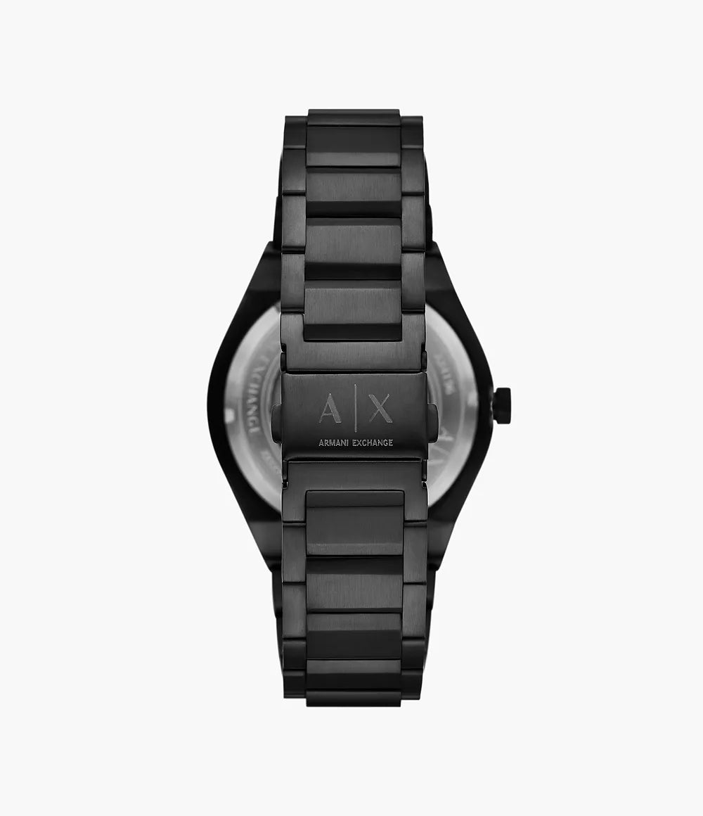 Armani Exchange  Sync Automatic Gunmetal Stainless Steel Watch AX4195