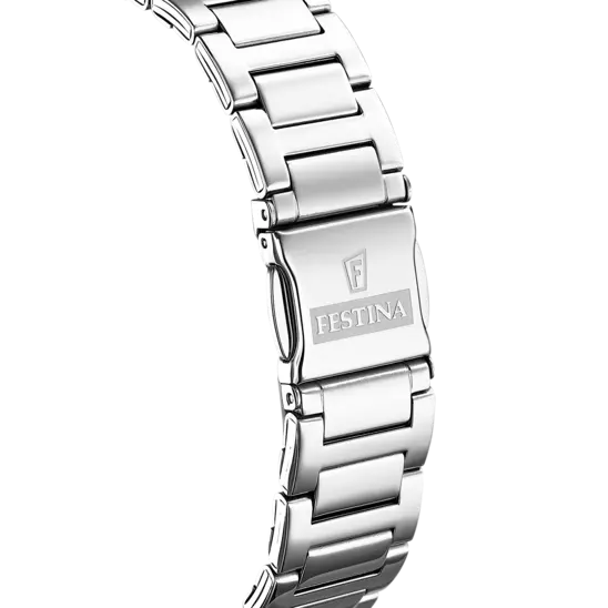 Festina Women's Elegance Zirconia Adorned Stainless Steel Watch F16719/2