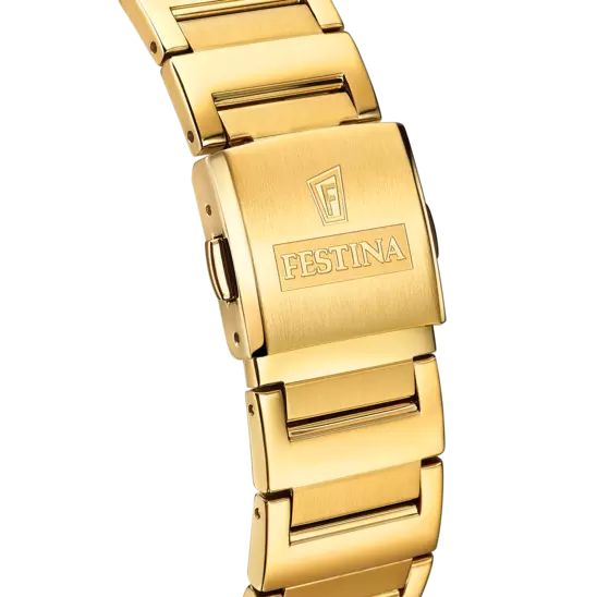 Elegant Festina Men's Watch with White Dial and Durable Stainless Steel Bracelet - F20678/1
