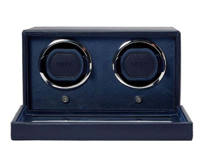 Wolf Cub Double Watch Winder With Cover