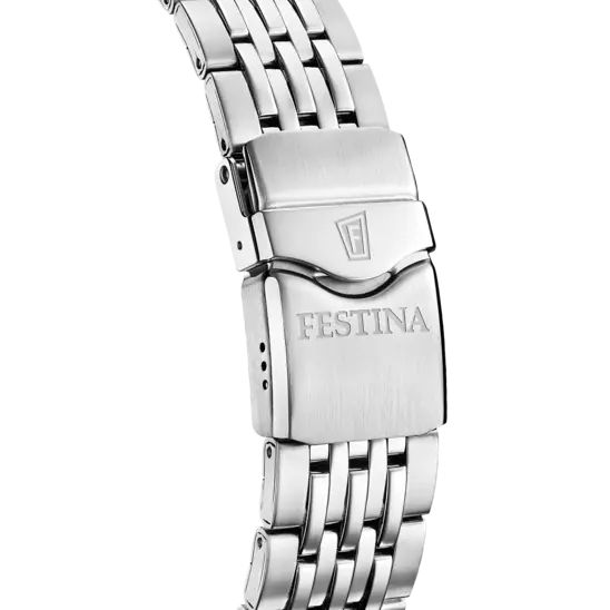 Festina Blue Dial Stainless Steel Bracelet Men's Watch F20661/1