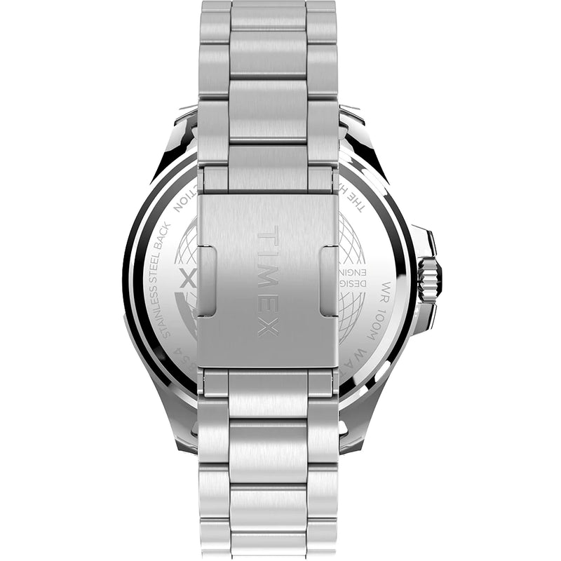 Timex stainless cheap steel back