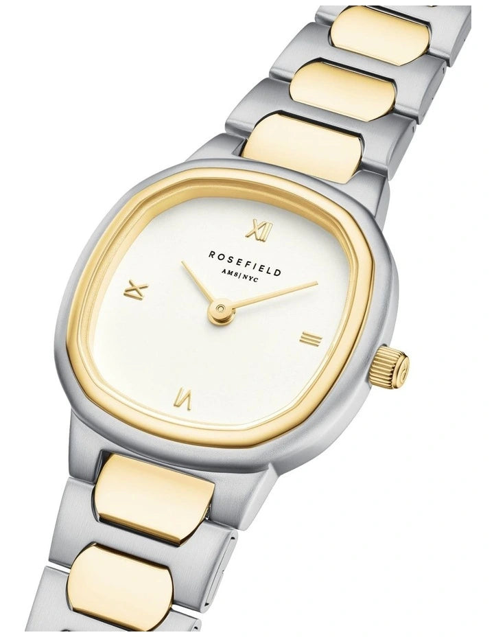 Rosefield Gaia Cream Dial Stainless Steel Watch ORCDSD-OR06