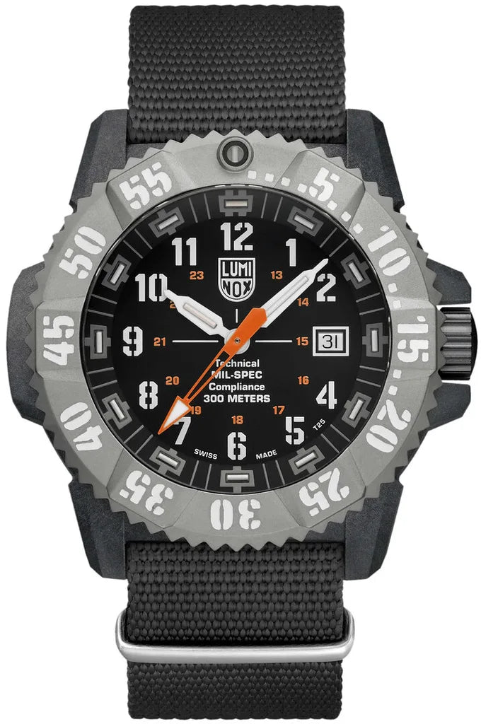 Luminox Mil-Spec Military Dive White Rubber Watch XL.3351.SET