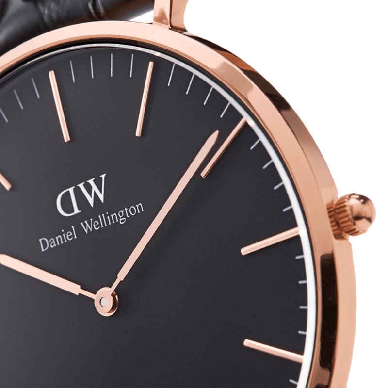 Daniel wellington classic black york deals