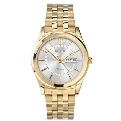 Sekonda Classic Gold Plated Bracelet Watch SK3450