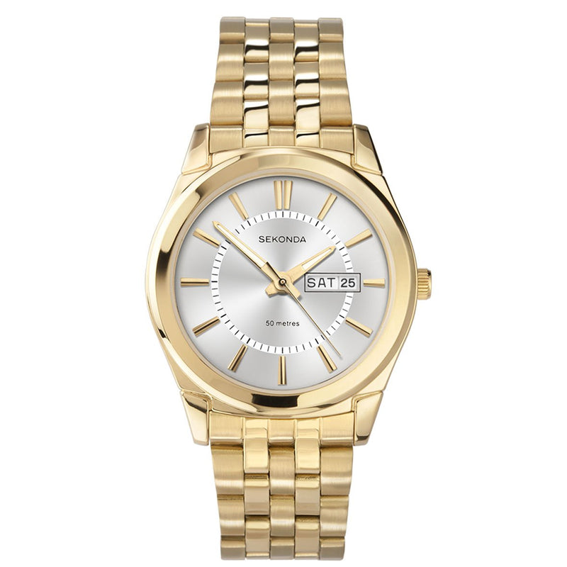 Sekonda Classic Gold Plated Bracelet Watch SK3450