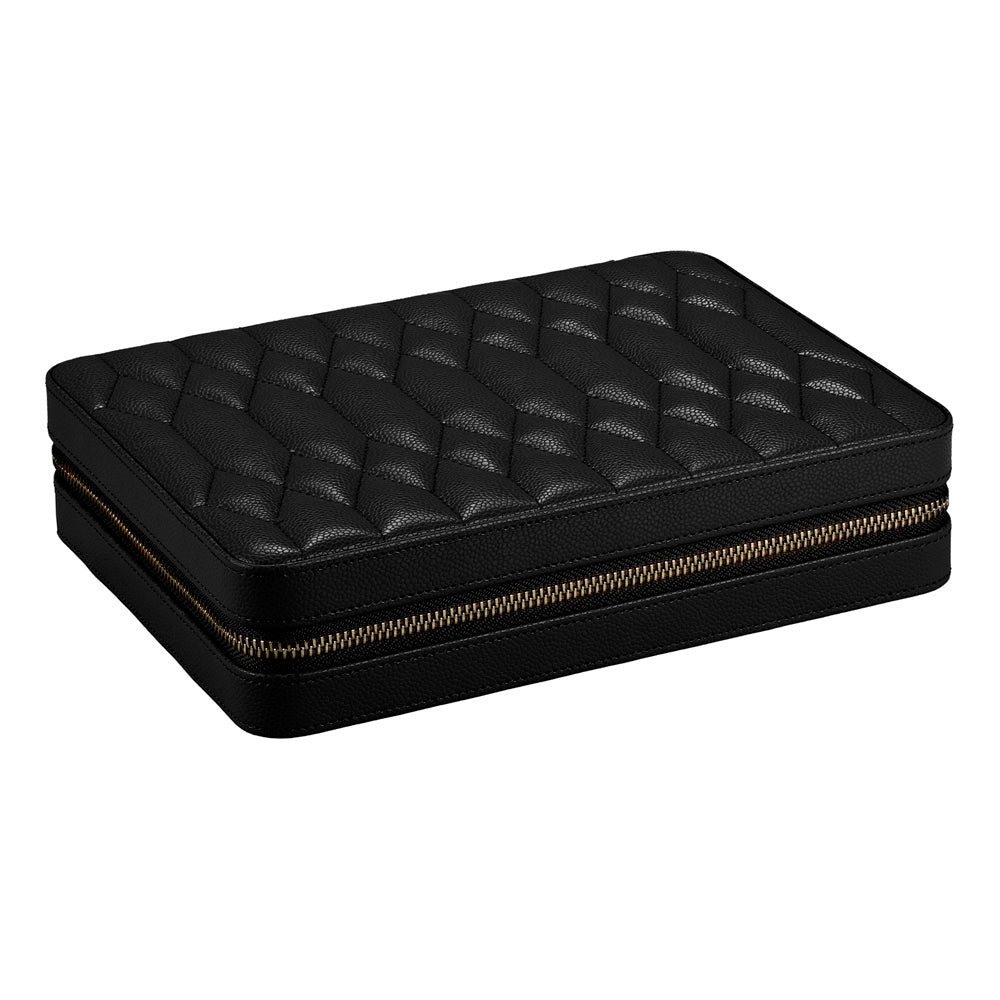 Wolf Lauren Large Zip Case in black recycled vegan leather — view 4