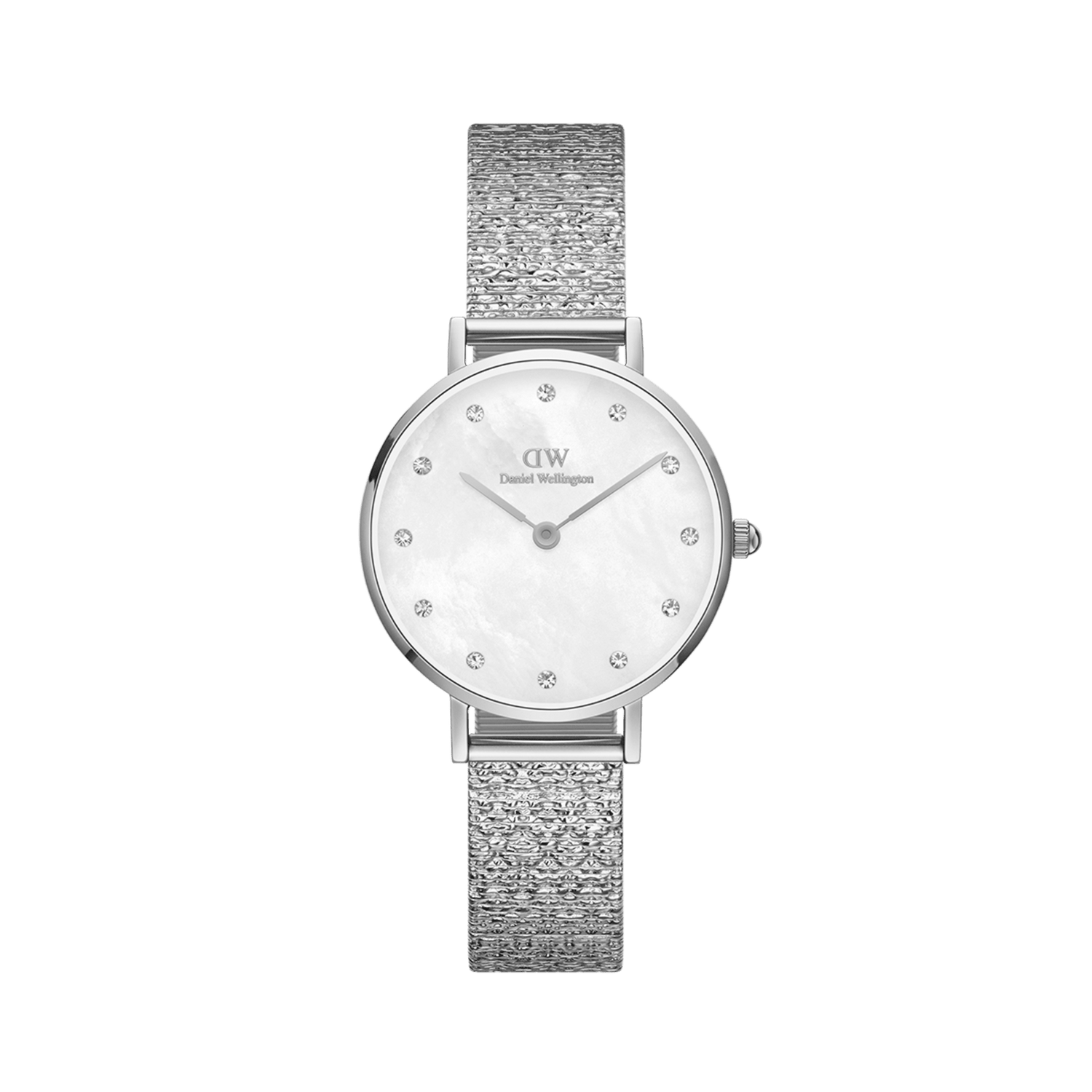 Daniel Wellington Petite 28mm Pressed Studi Lumine White Watch DW00100592