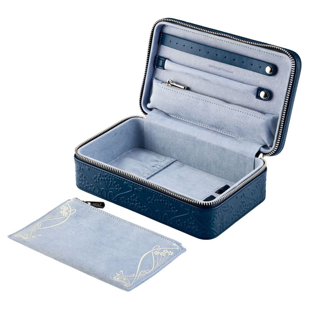Wolf Liberty Medium Zip Case Navy 381217