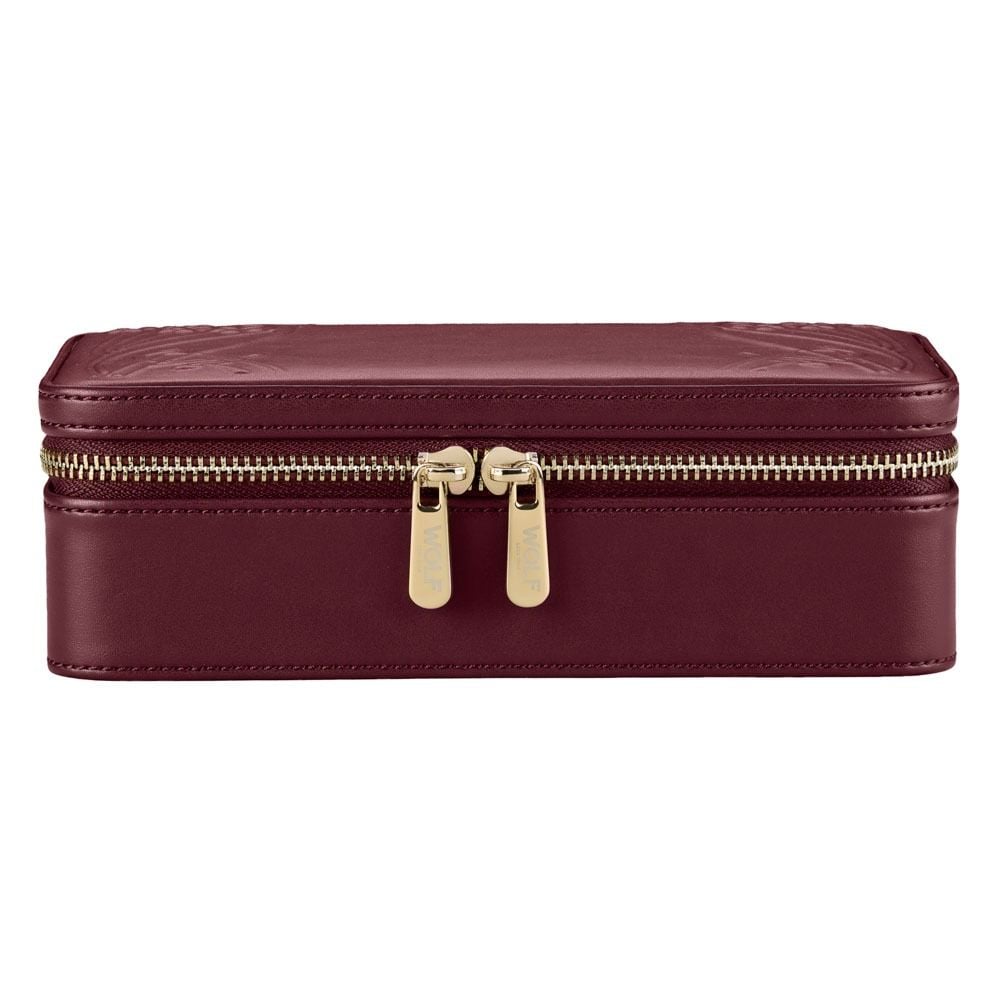 Wolf Liberty Medium Zip Case Burgundy 381227