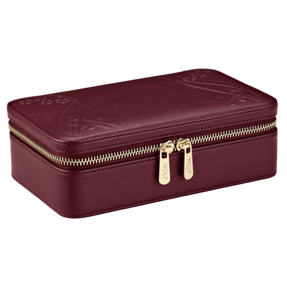 Wolf Liberty Medium Zip Case Burgundy 381227