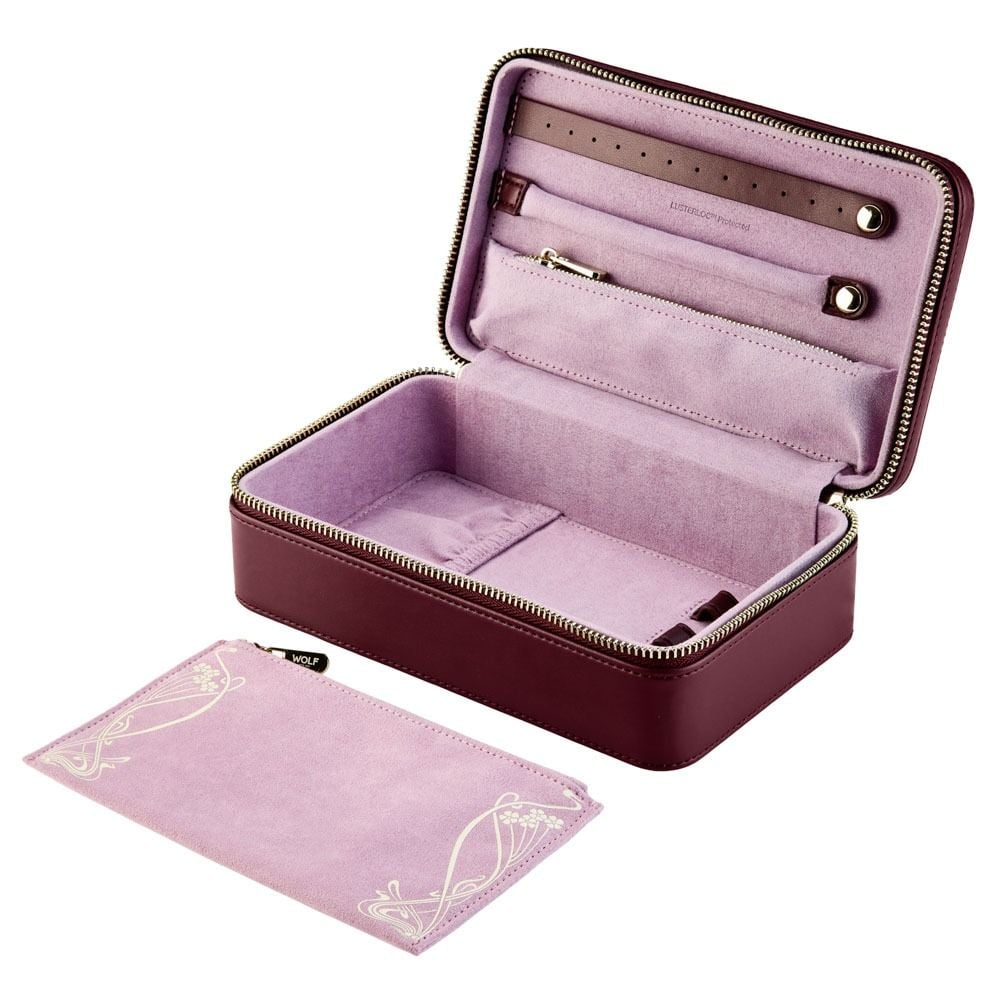 Wolf Liberty Medium Zip Case Burgundy 381227