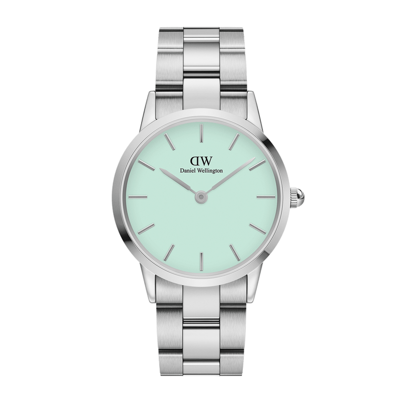 Daniel Wellington Iconic Link 28mm Green Dial Watch DW00100537