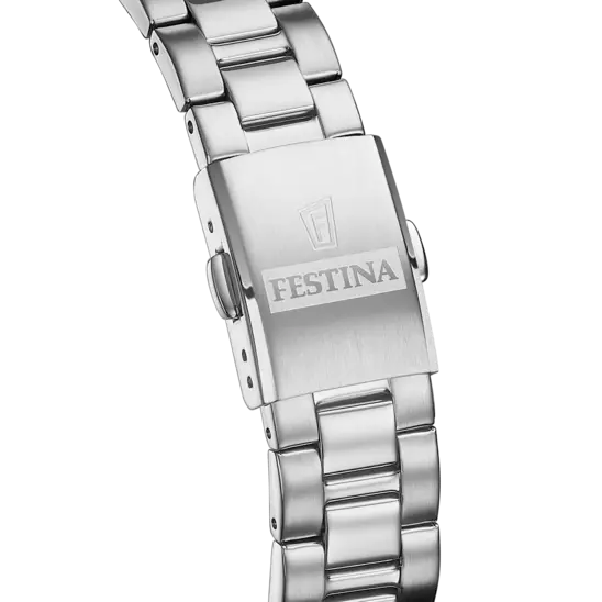 Festina Women's Elegance Blue Steel Strap Timepiece F20553/3