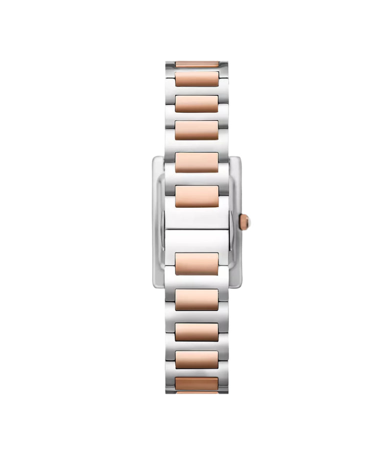 Emporio Armani Mother of Pearl Dial Two Tone Stainless Steel Watch AR11626