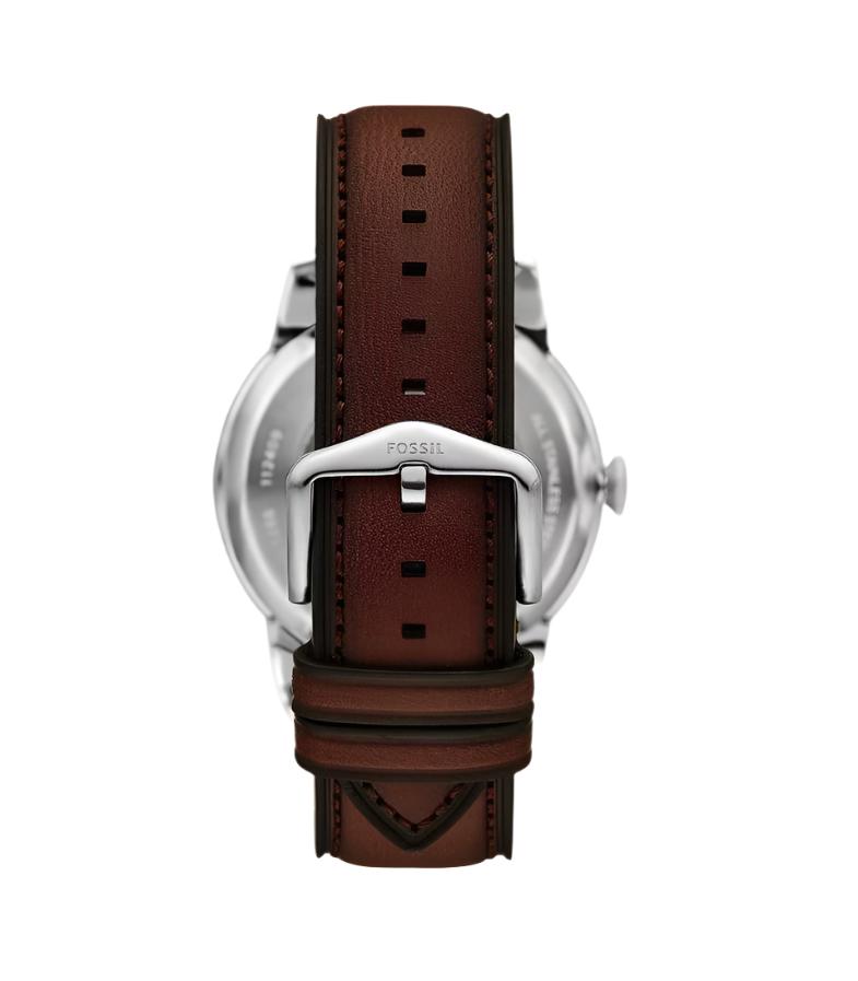 Fossil Townsman Multifunction Brown Leather Strap Watch ME3266