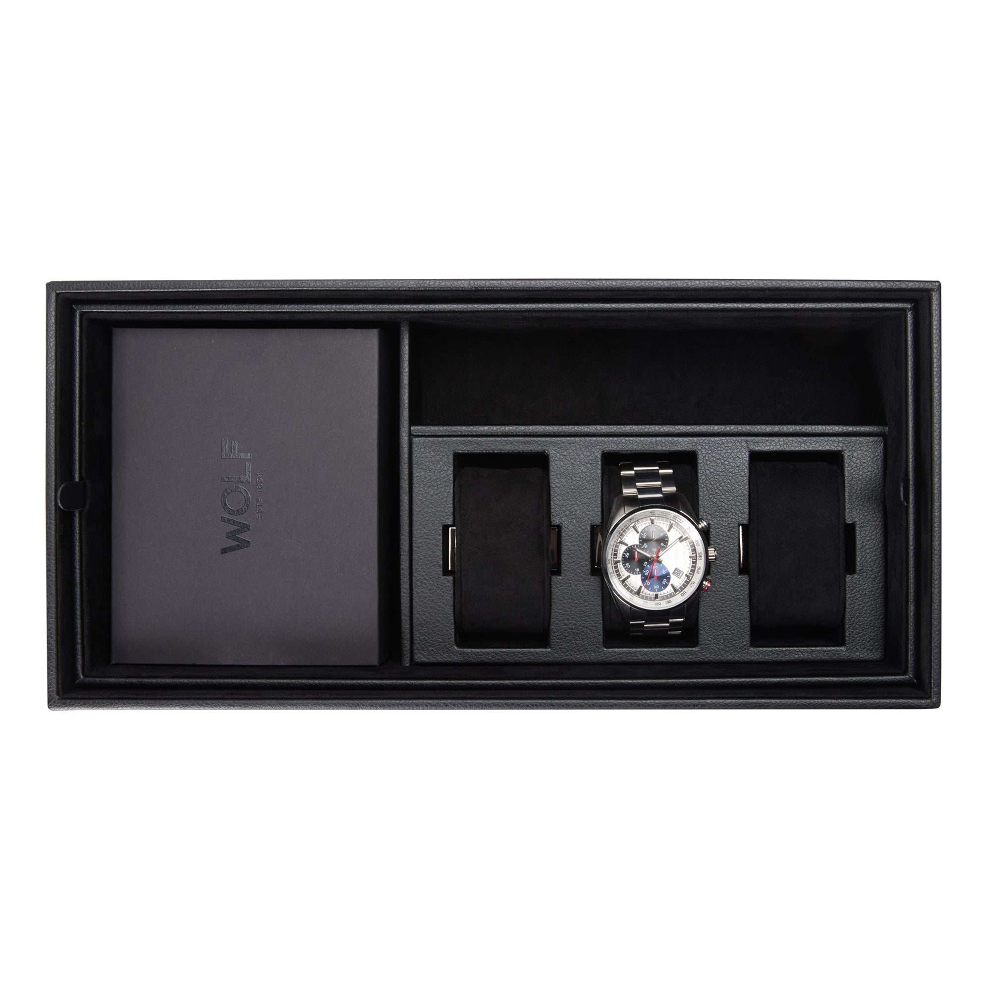 Wolf The Den 4 Piece Watch Winder Safe 430402