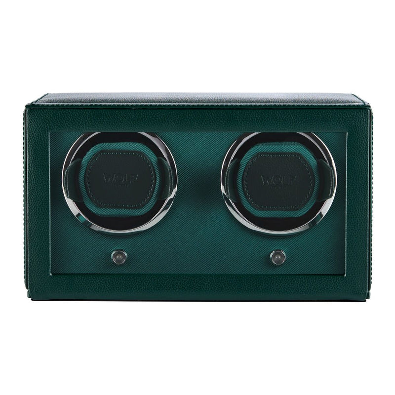Wolf Cub Double Watch Winder With Cover