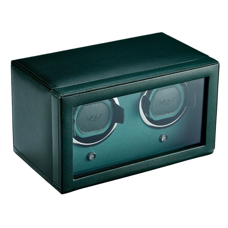 Wolf Cub Double Watch Winder With Cover