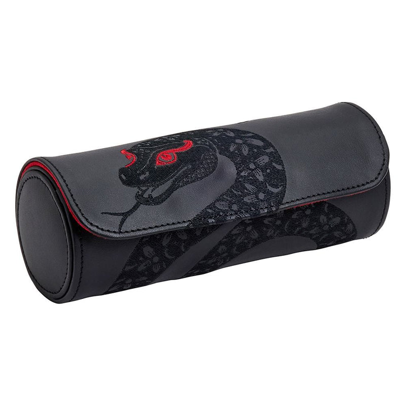 Wolf Year of the Snake Black Triple Watch Roll 493802