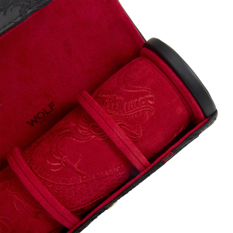 Wolf The Year Of The Dragon Triple Watch Roll
