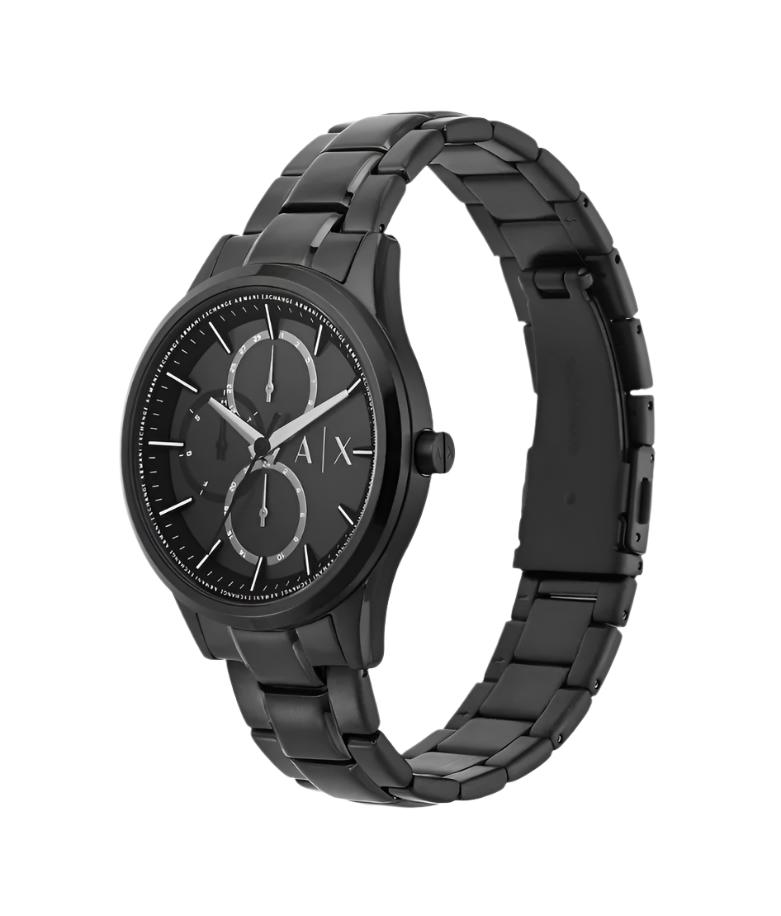 Armani Exchange Black Stainless Steel Multifunction Watch AX1867