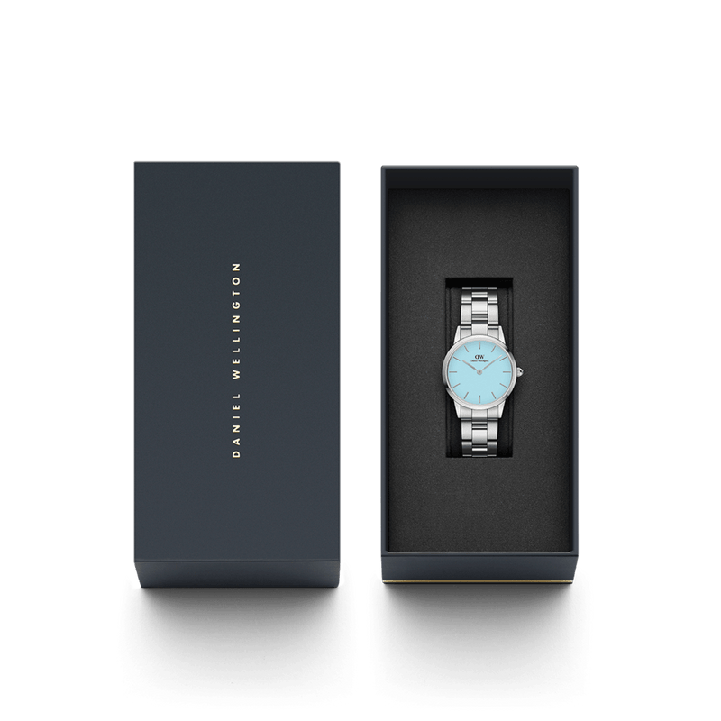 Daniel Wellington Iconic Link 28mm Blue Dial Watch DW00100540